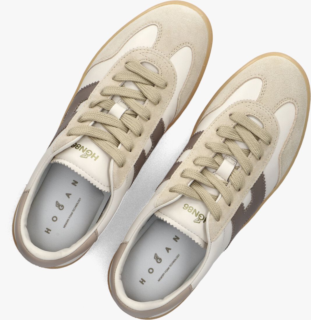witte hogan sneakers hogan cool allacciato h