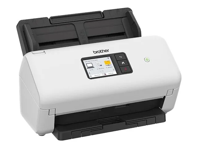 Brother ADS-4500W - Dokumentscanner - Dual CIS - Duplex - A4 - 600 dpi x 600 dpi - op til 35 ppm (mono) / op til 35 ppm (farve) - ADF (60 ark) - op til 5250 scanninger pr. dag - USB 3.0, Gigabit LAN, Wi-Fi(n), USB 2.0 (Host)