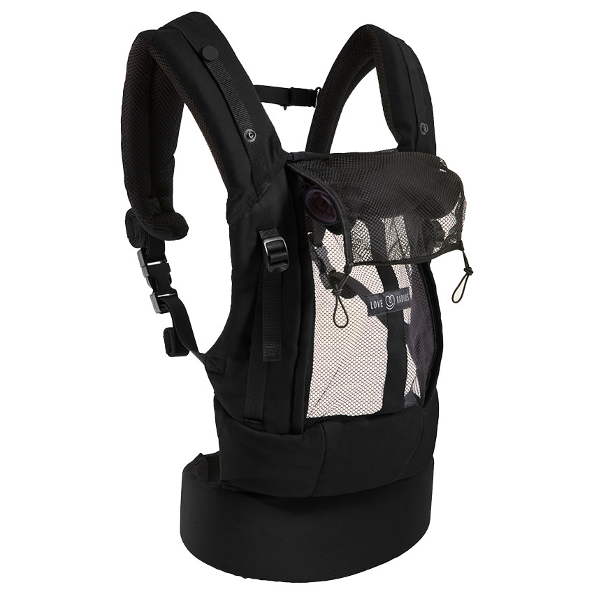 Porte-bébé PhysioCarrier - Noir/Anthracite