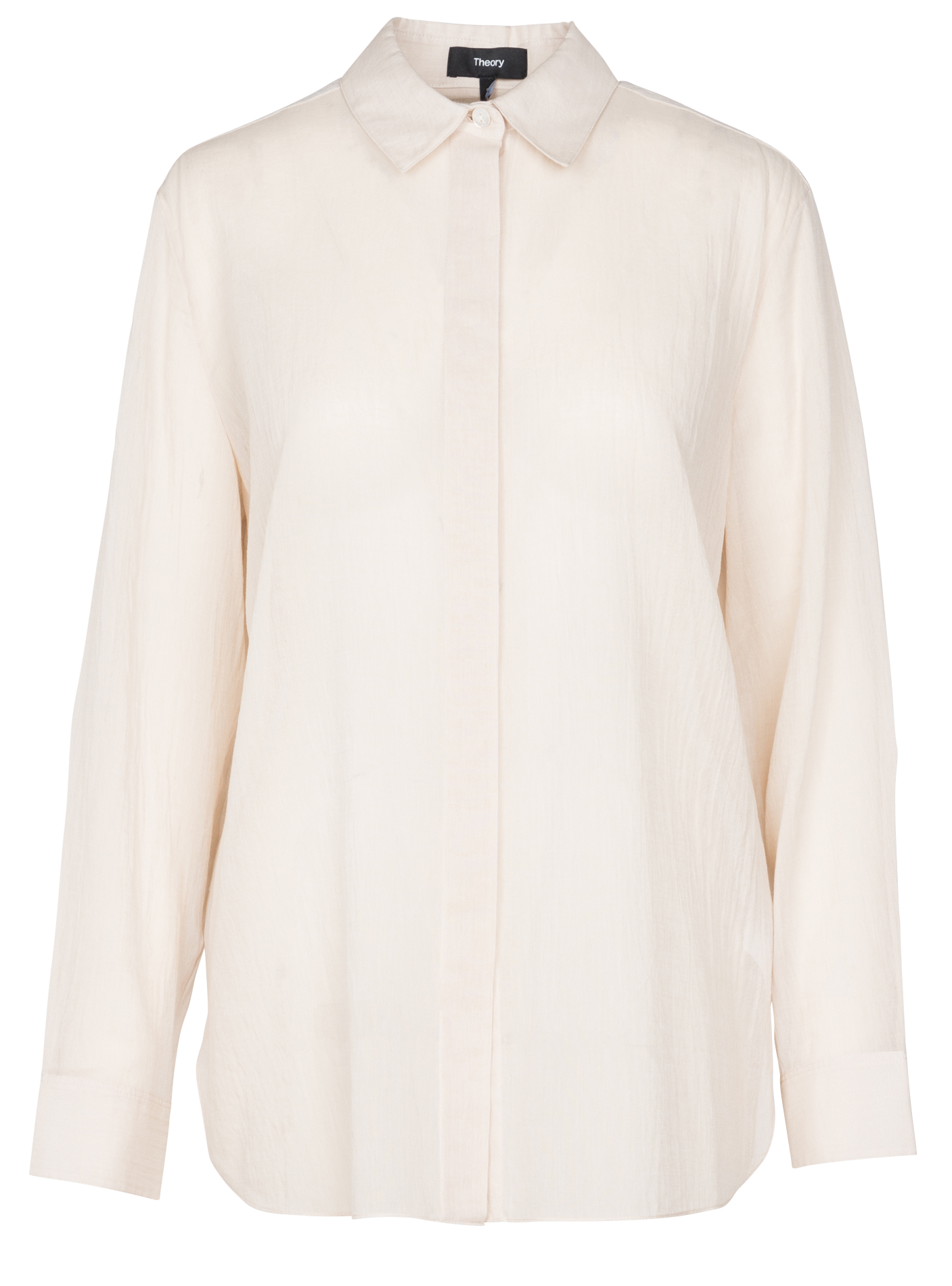Chemise col classique en coton biologique | Blanc
