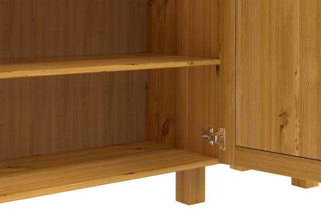 Home affaire Küchenbuffet »Alby2« Mit Metallgriffen, Breite 125 cm