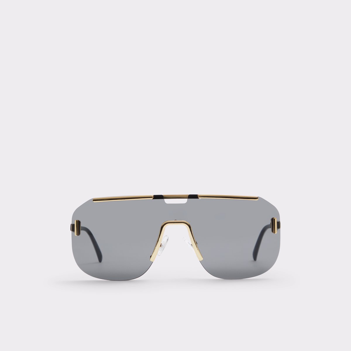 Federico Black-Gold Multi Men Sunglasses