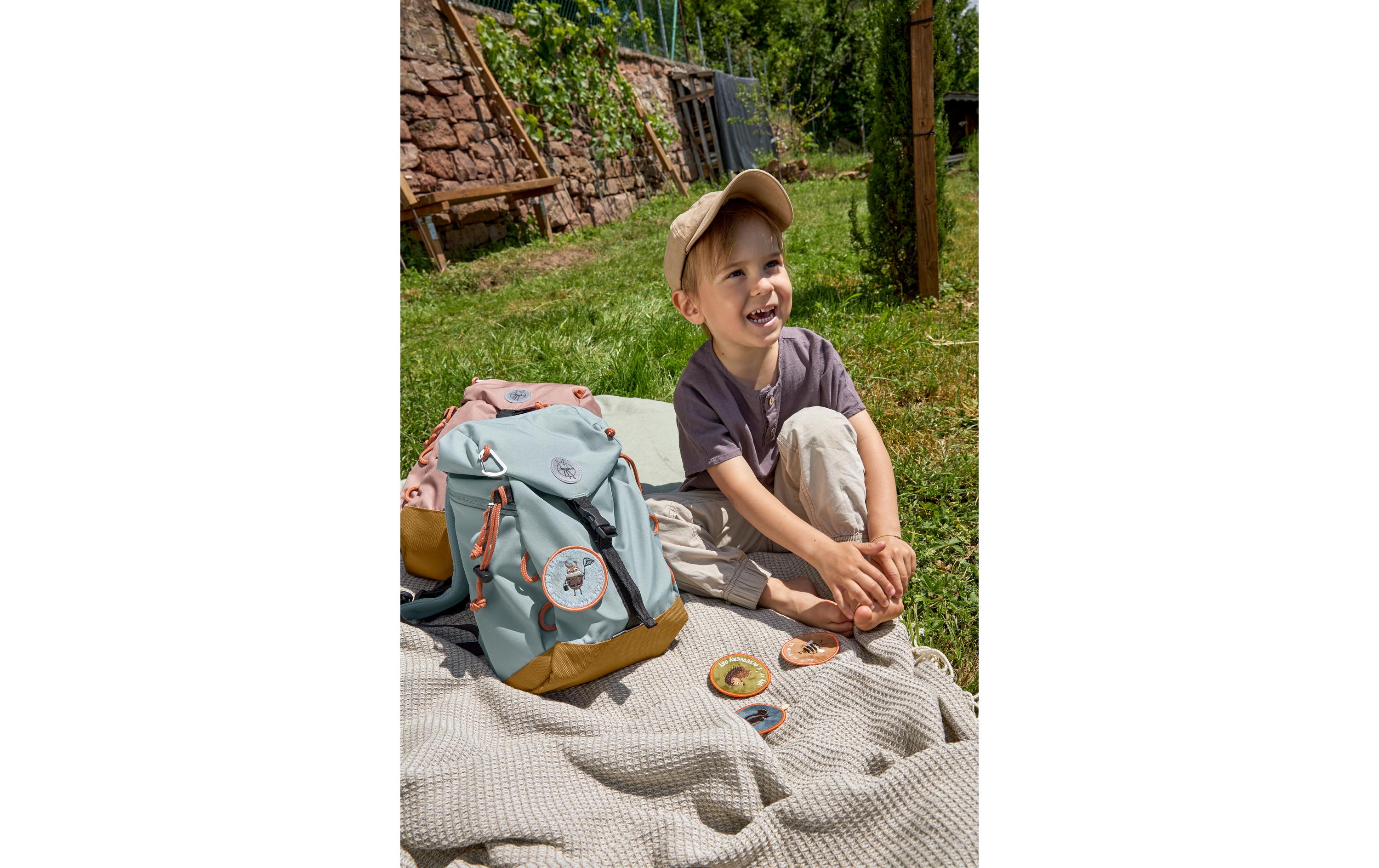 Rucksack Mini Backpack Outdoor Nature HaselnussWasserabweisender Kinderrucksack mit gepolsterten Schultergurten