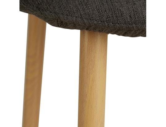 HOMESTYLE4U - Fauteuil enfant Chaise salle à manger lot de 6 - anthracite