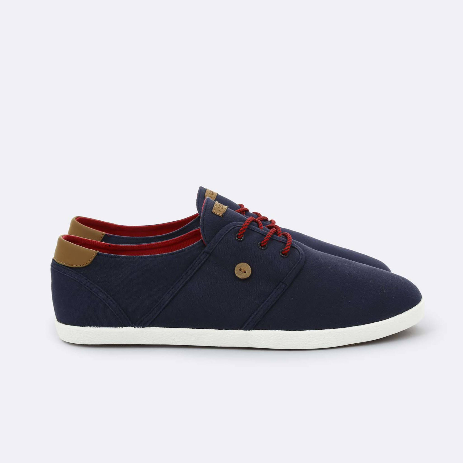 Tennis marine vegan Coton recyclé - modèle Cypress