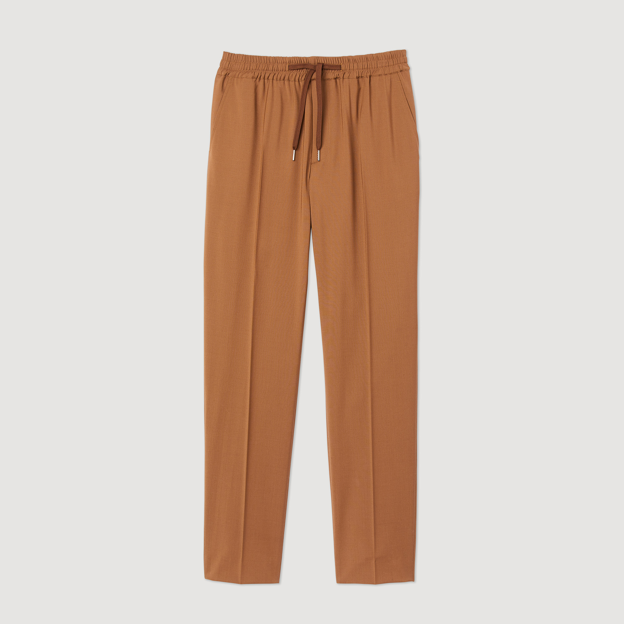 Pantalon droit elastique