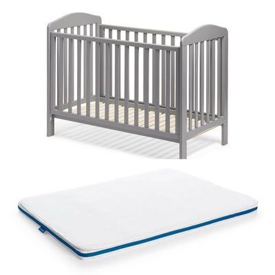JLY ELLA Dream Drop Sprinkelseng inkl 3D-madrass 60x120, Grå