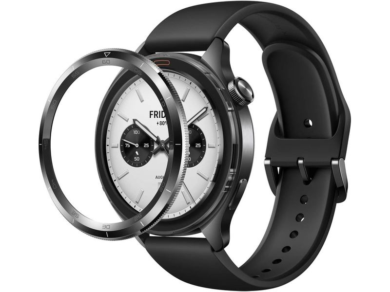 Xiaomi Smartwatch S4 Black Smartwatch mit drehbarer Krone und AMOLED-Display