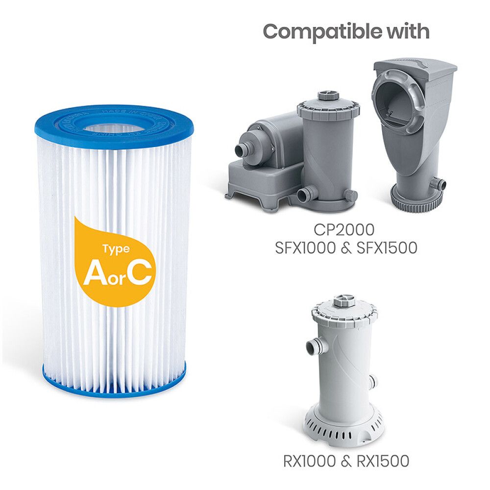 BASSENGFILTER A/C PATRON 2STK