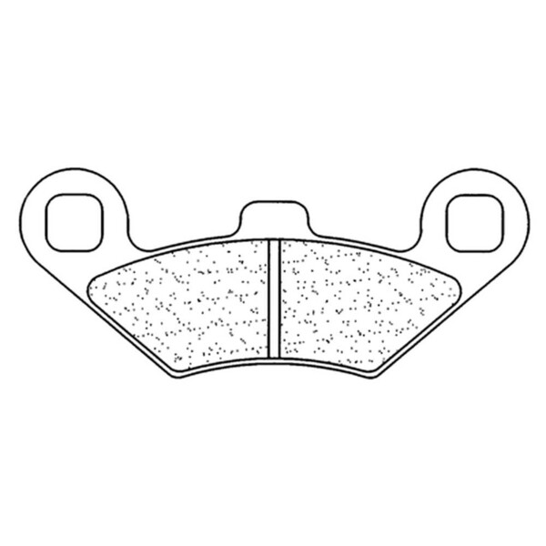 Cl brakes - Plaquettes de frein Quad métal fritté - 2927ATV1