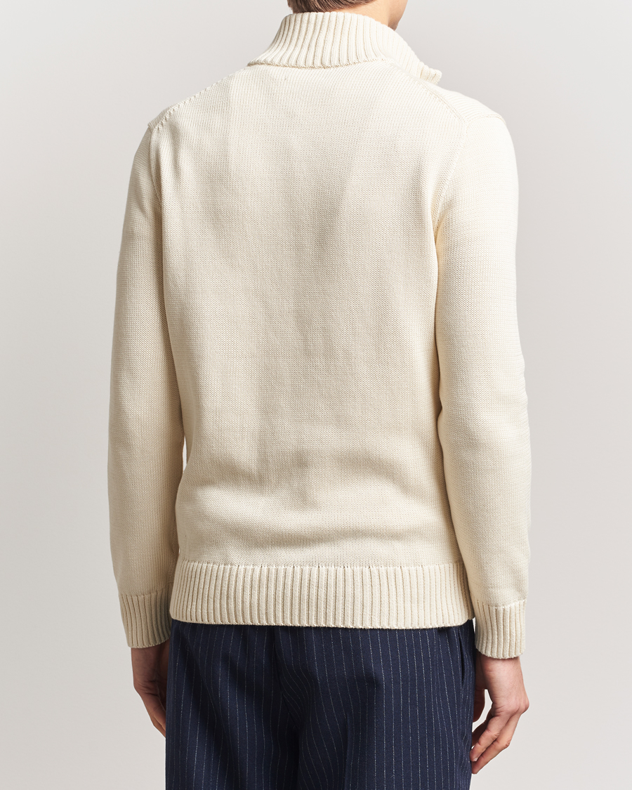 Polo Ralph Lauren Cotton Pullover Half-Zip Andover Cream