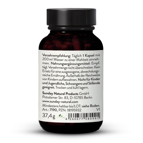 Sunday Natural Products  Beta-Carotin 15mgaus Algen