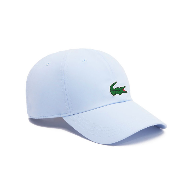 Casquette tennis Lacoste x Djokovic bleu clair
