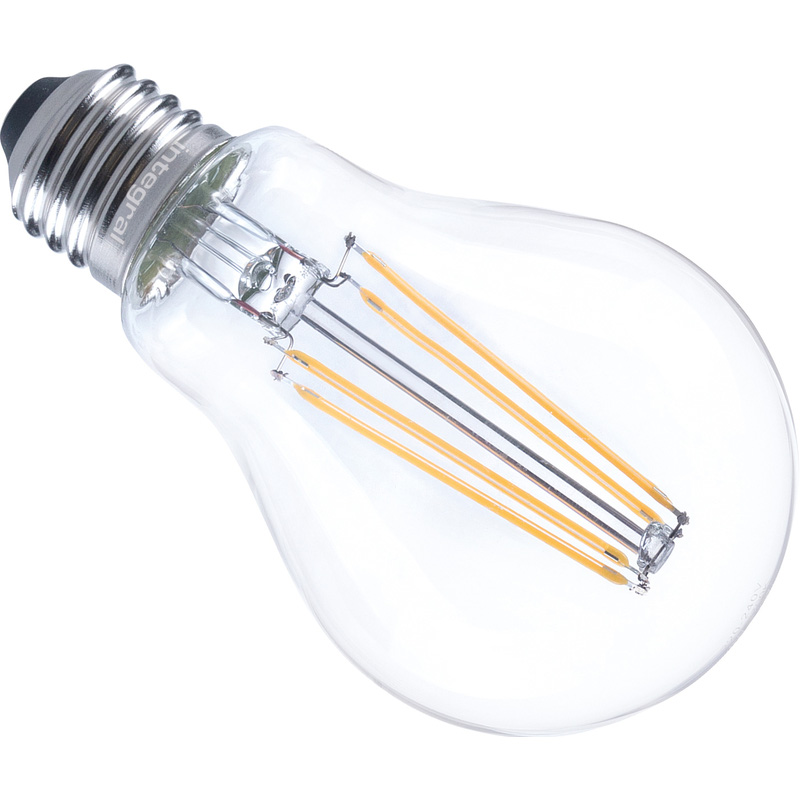 Integral LED lamp filament standaard E27 5.9W 806lm 2700K Dimbaar