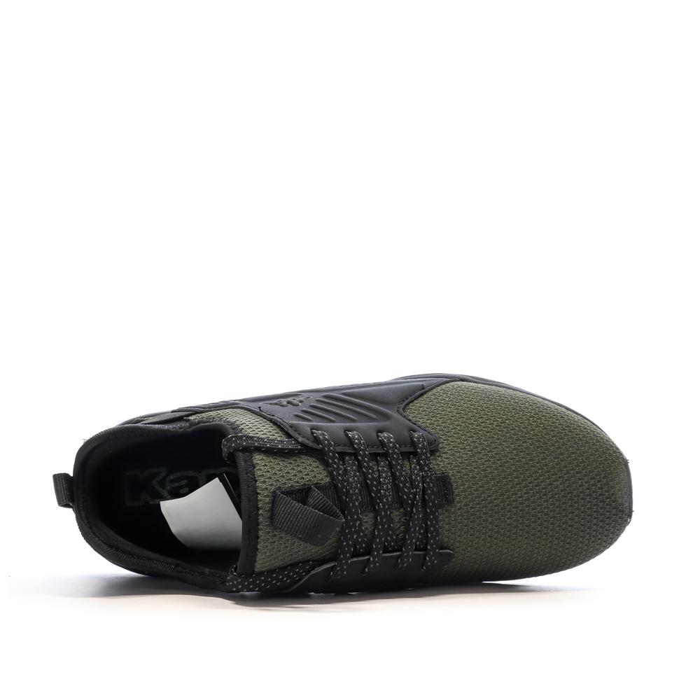 Kappa Baskets Noires/Kaki Garçon Kappa San Puerto Lace