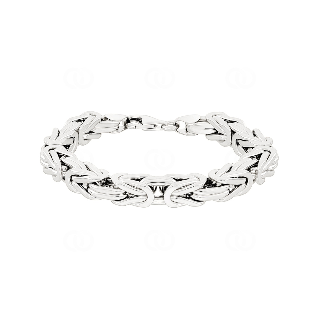 Königsarmband klassisch 925 Silber 8.0mm
