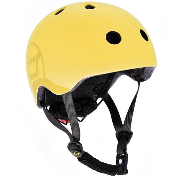 Highway Cykelhjelm Lemon - Scoot and Ride → Luksusbaby.dk