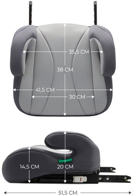 Kinderkraft I-BOOST Beltepute, Grey