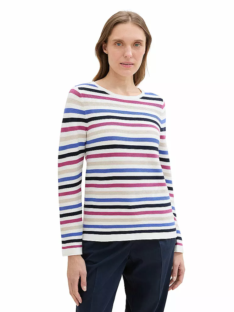 TOM TAILOR Pullover bunt