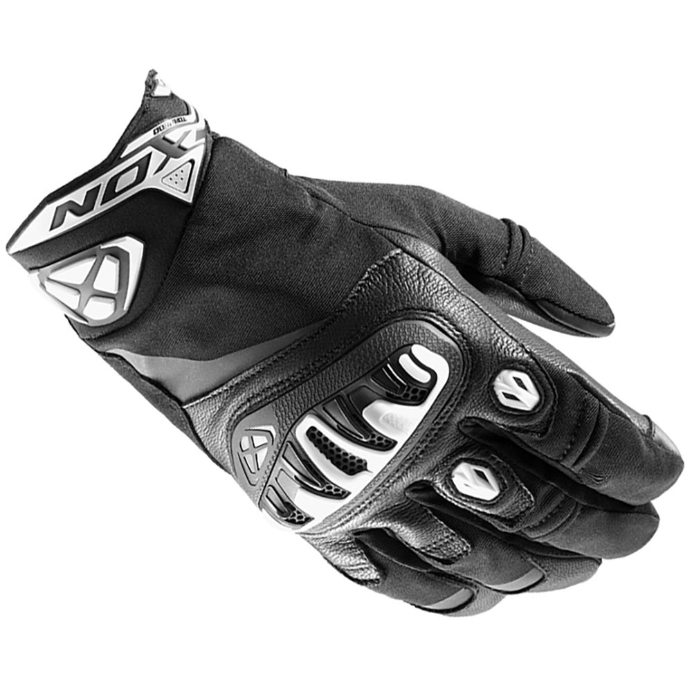 Ixon - Gants MS Torpedo Noir / Blanc