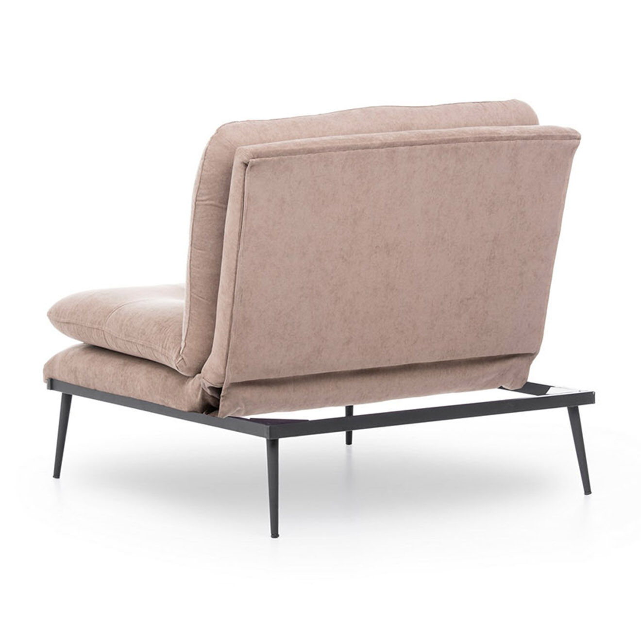 Homitis Fauteuil convertible Martin beige - 90x95x90 cm