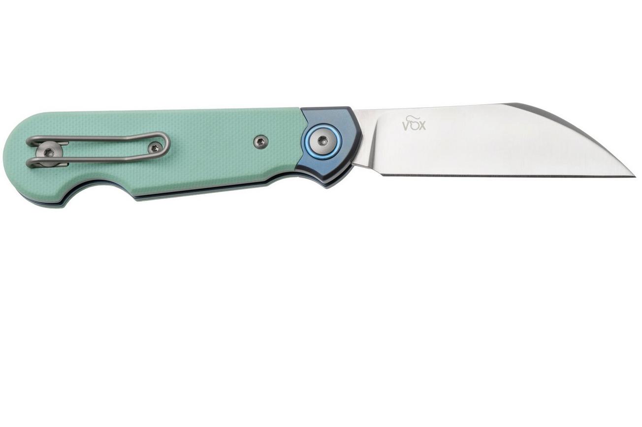 MKM Jacques JQ-TGTI, Satin CPM MagnaCut, Light Blue G10 zakmes, Jesper Voxnaes design