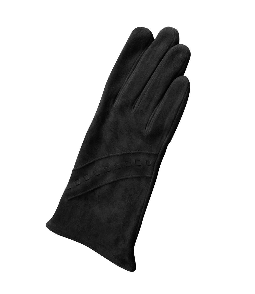 Eastern Counties Leather - Gants daim pour femmes (Noir) - UTEL273