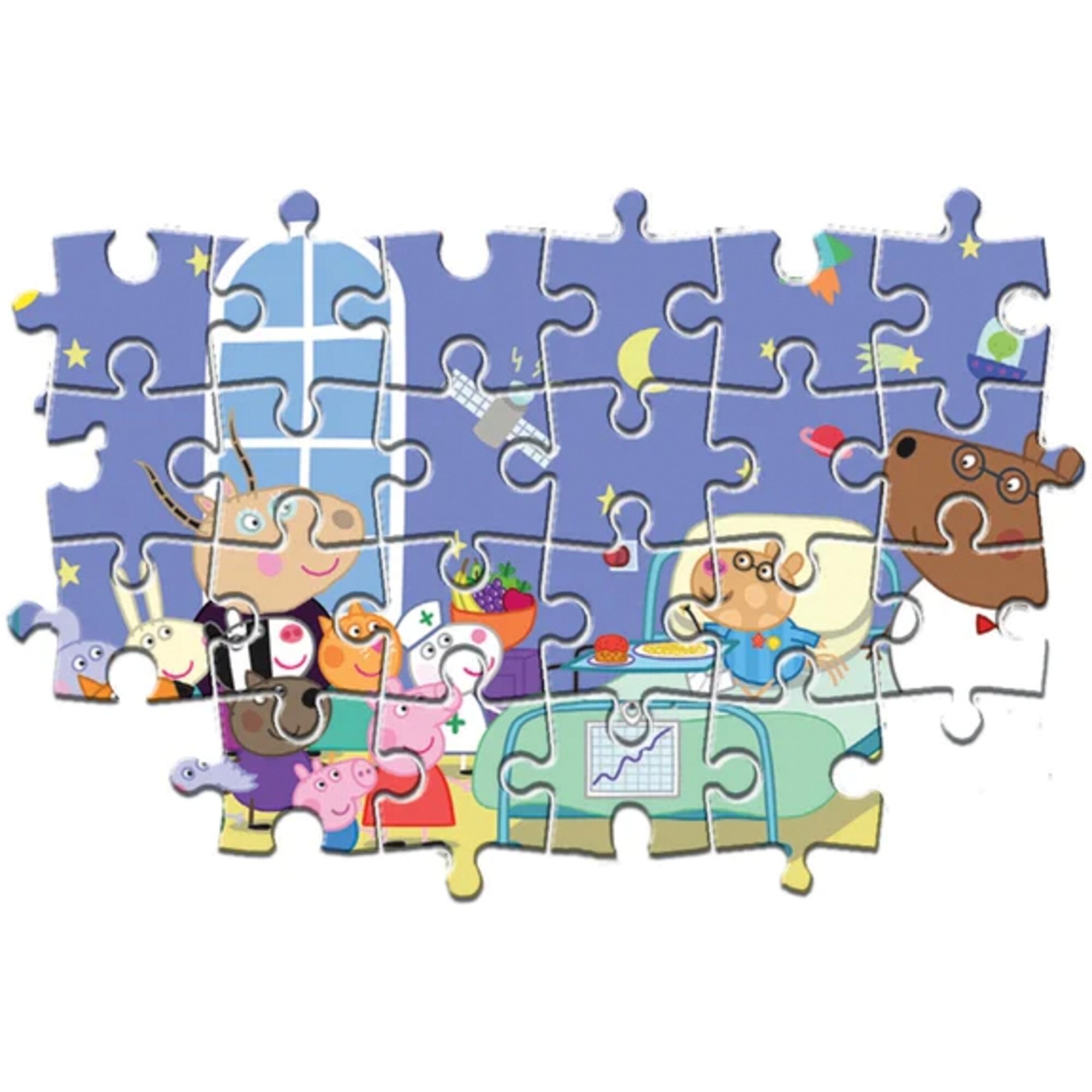 Clementoni Puzzle Supercolor Maxi - Peppa Pig