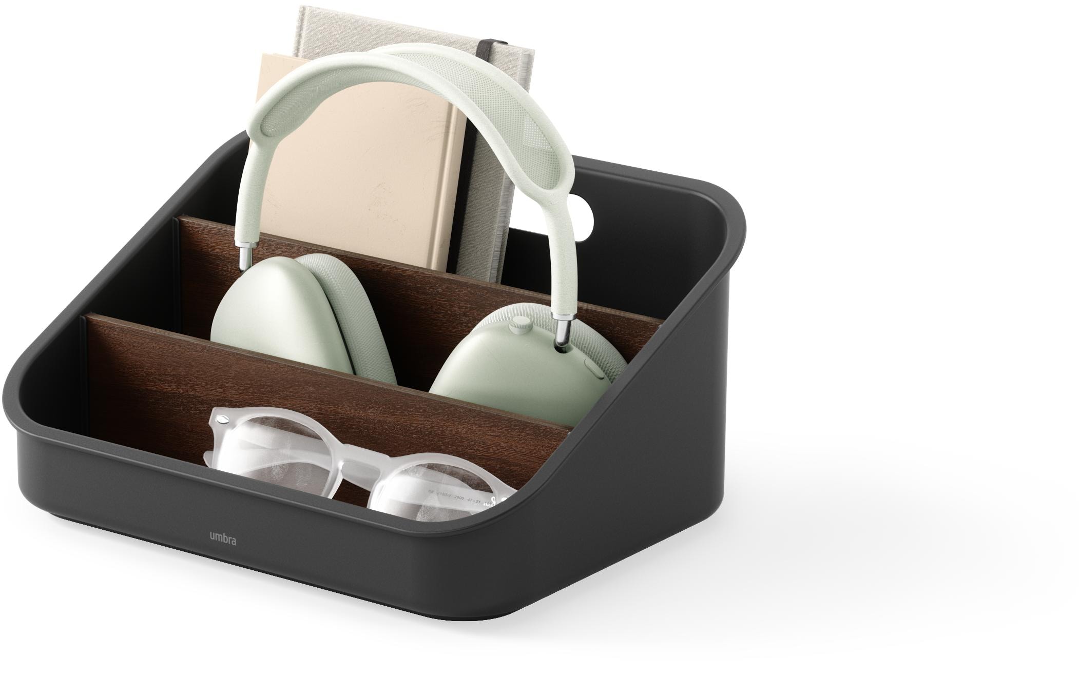 Aufbewahrungsbox Bellwood 27 x 20 x 13 cm, Braun/SchwarzAufbewahrungsbehälter