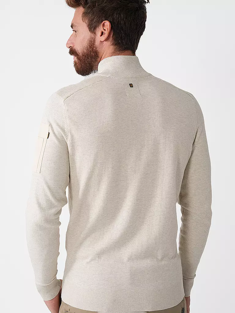 PME LEGEND Strickjacke  creme