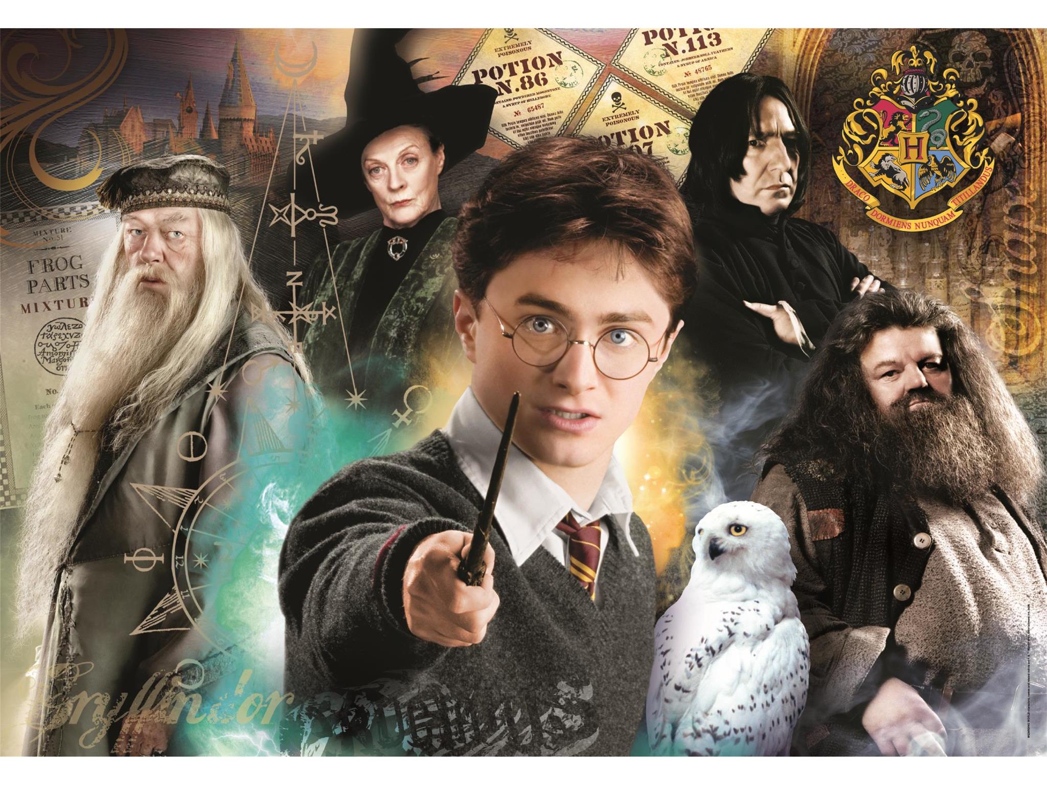PUZZLE HARRY POTTER CLEMENTONI 500 PEÇAS