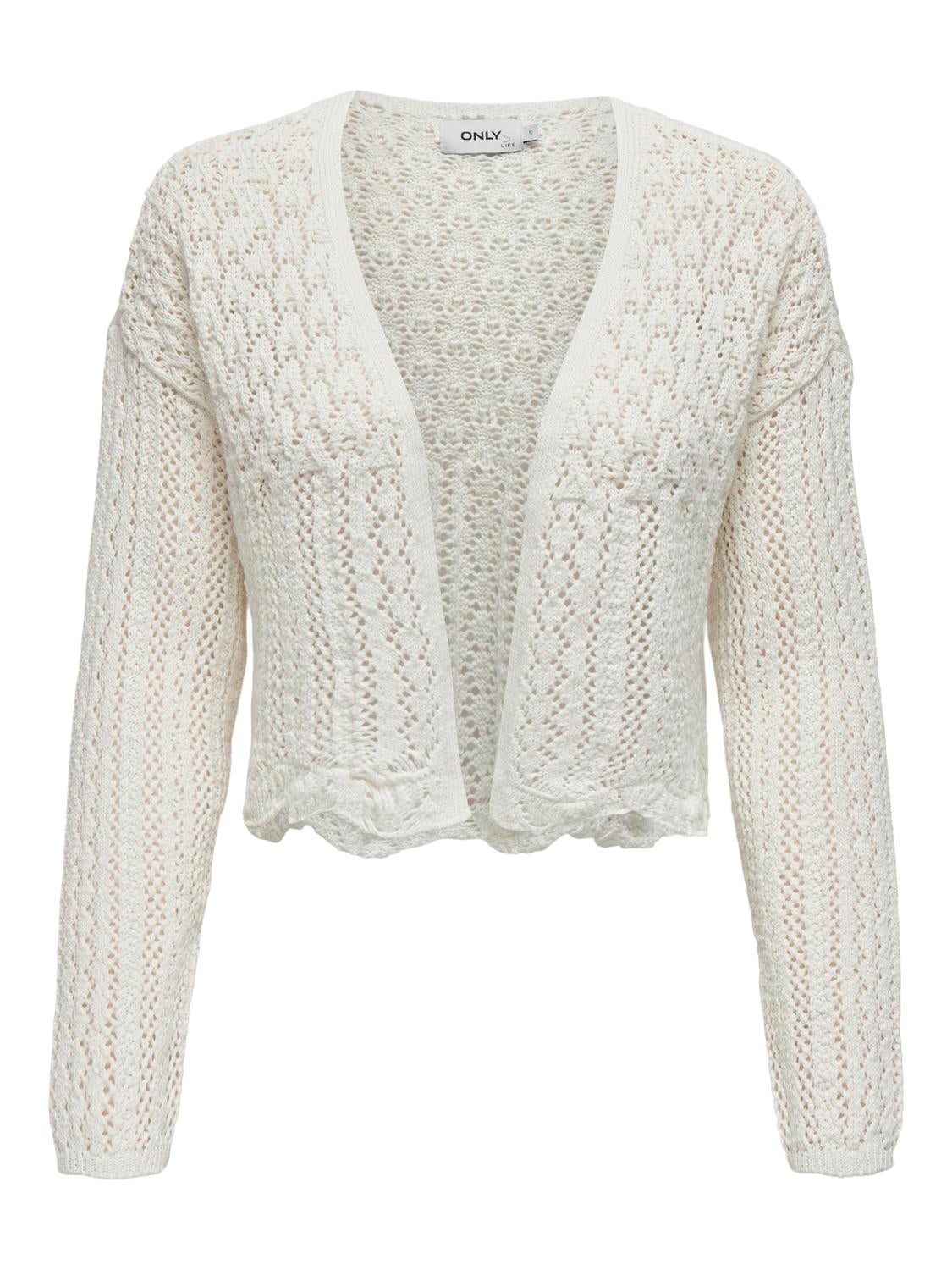 ONLNOLA Strickjacke Cloud Dancer