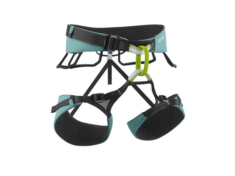 EDELRID Harness Sendero, Grösse: S Komfortabler und leichter Alpingurt mit umfangreicher Ausstattung