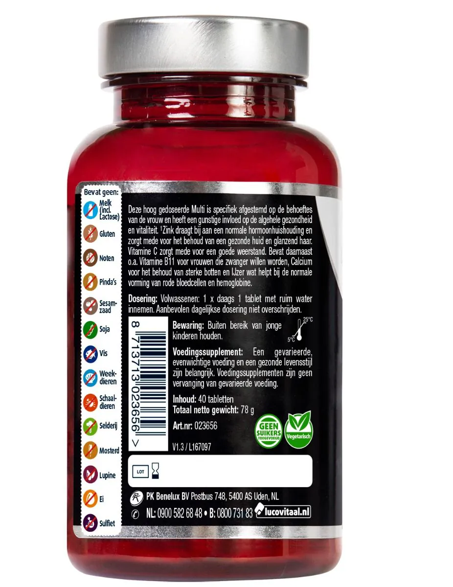 Multivitamine Vrouw