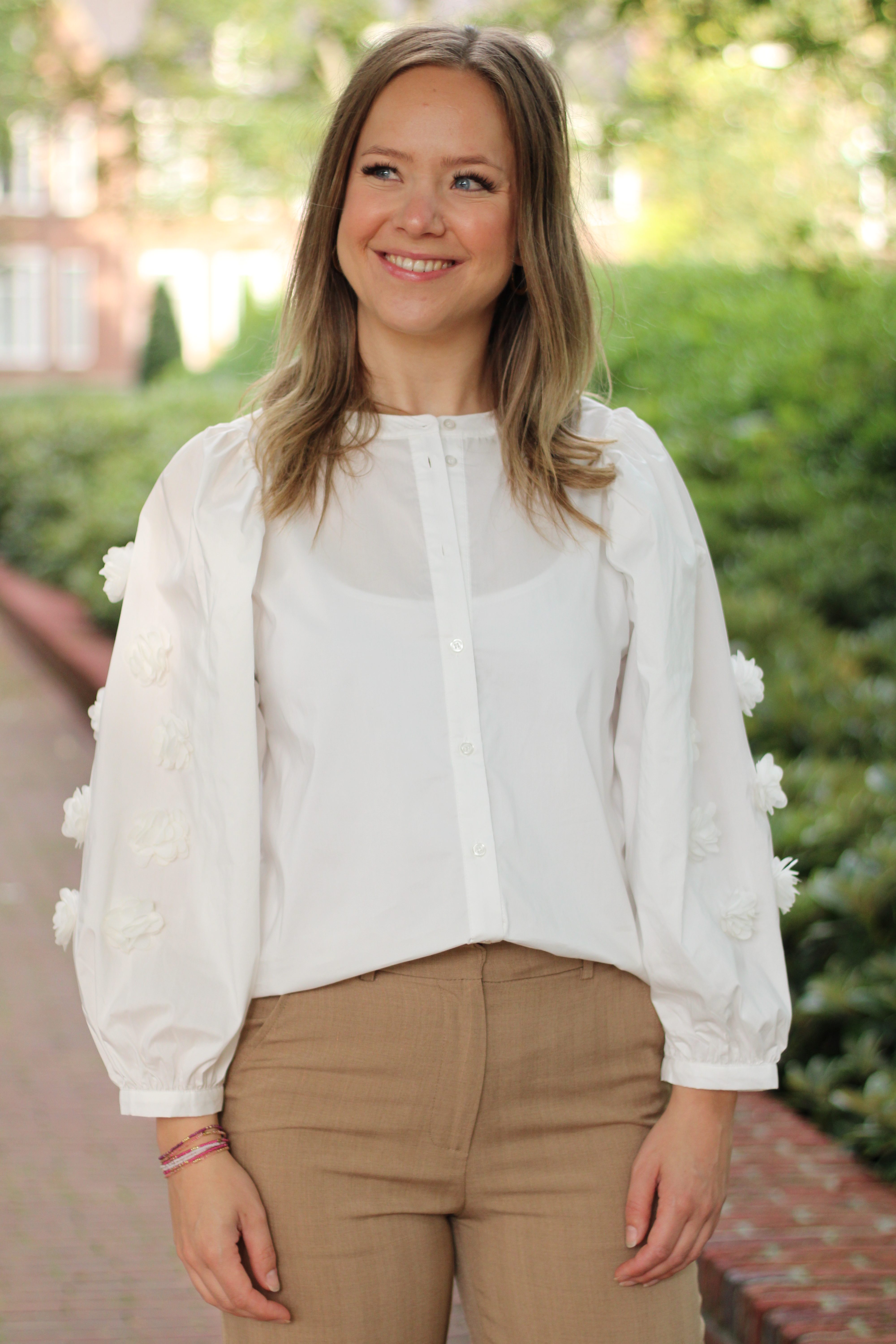 Culture - Elna Antoinett Shirt - Spring Gardenia
