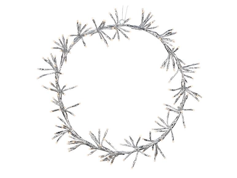 Decoratieve krans met verlichting