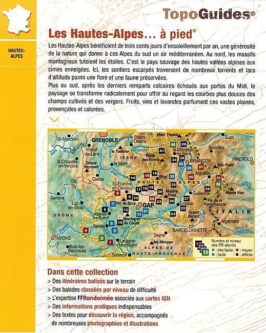 FFRP - D005 LES HAUTES ALPES A PIED FFRP