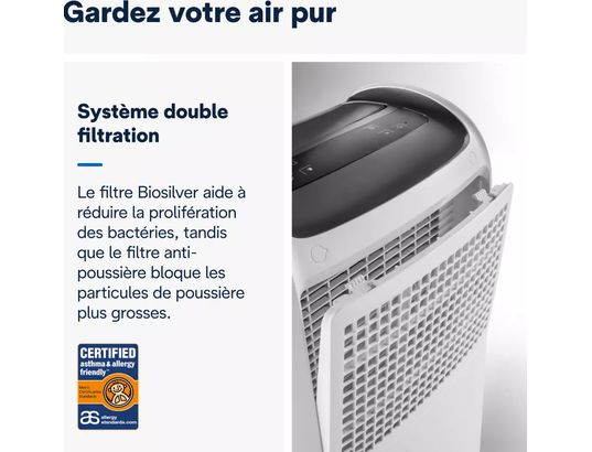 DELONGHI - Déshumidificateur DDSX225