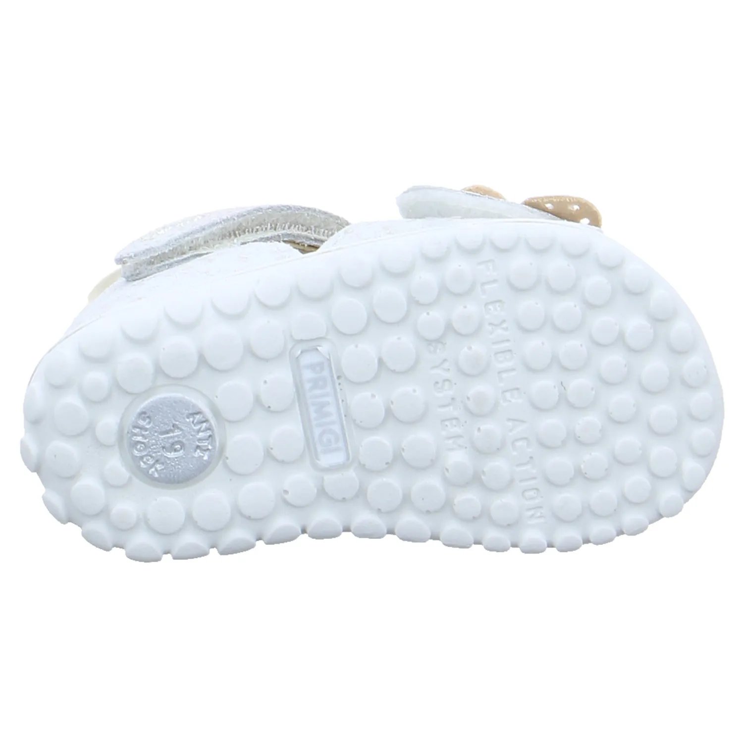 PRIMIGI Baby-Sandale Offwhite Leder  Mädchen Minilette