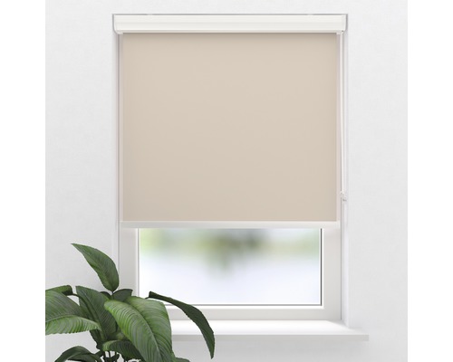 Soluna verduisterend rolgordijn V32 met cassette, beige, 40x175 cm