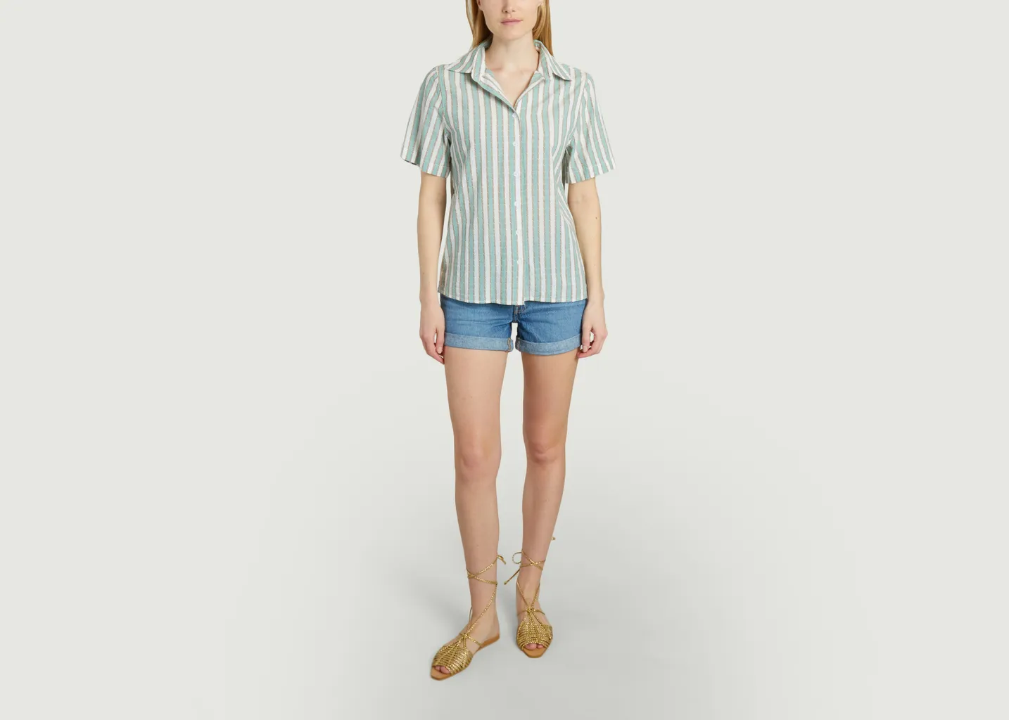 Chemise à manches courtes Joelene Rhythm