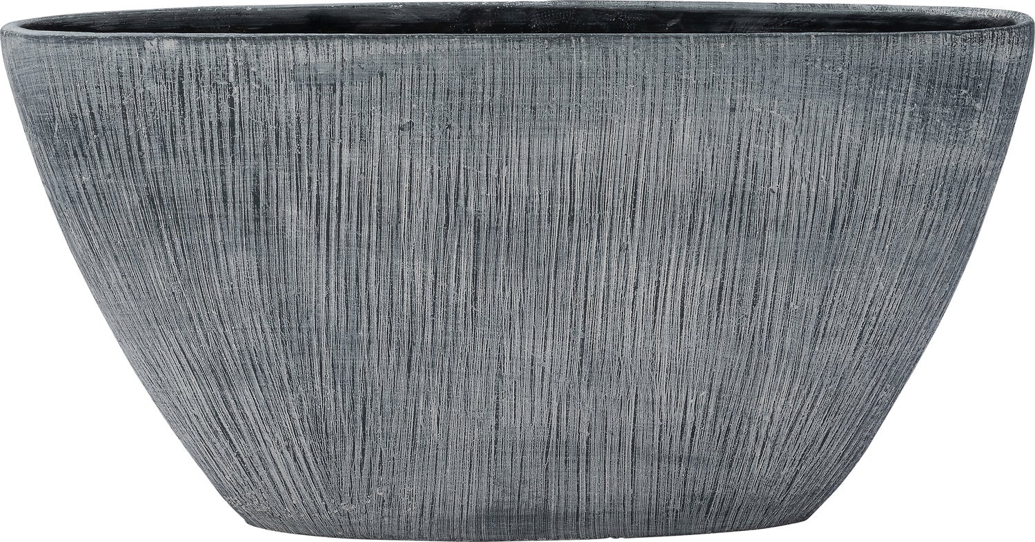 Intratuin bloempot Boge grijs 58 x 13 x 30 cm