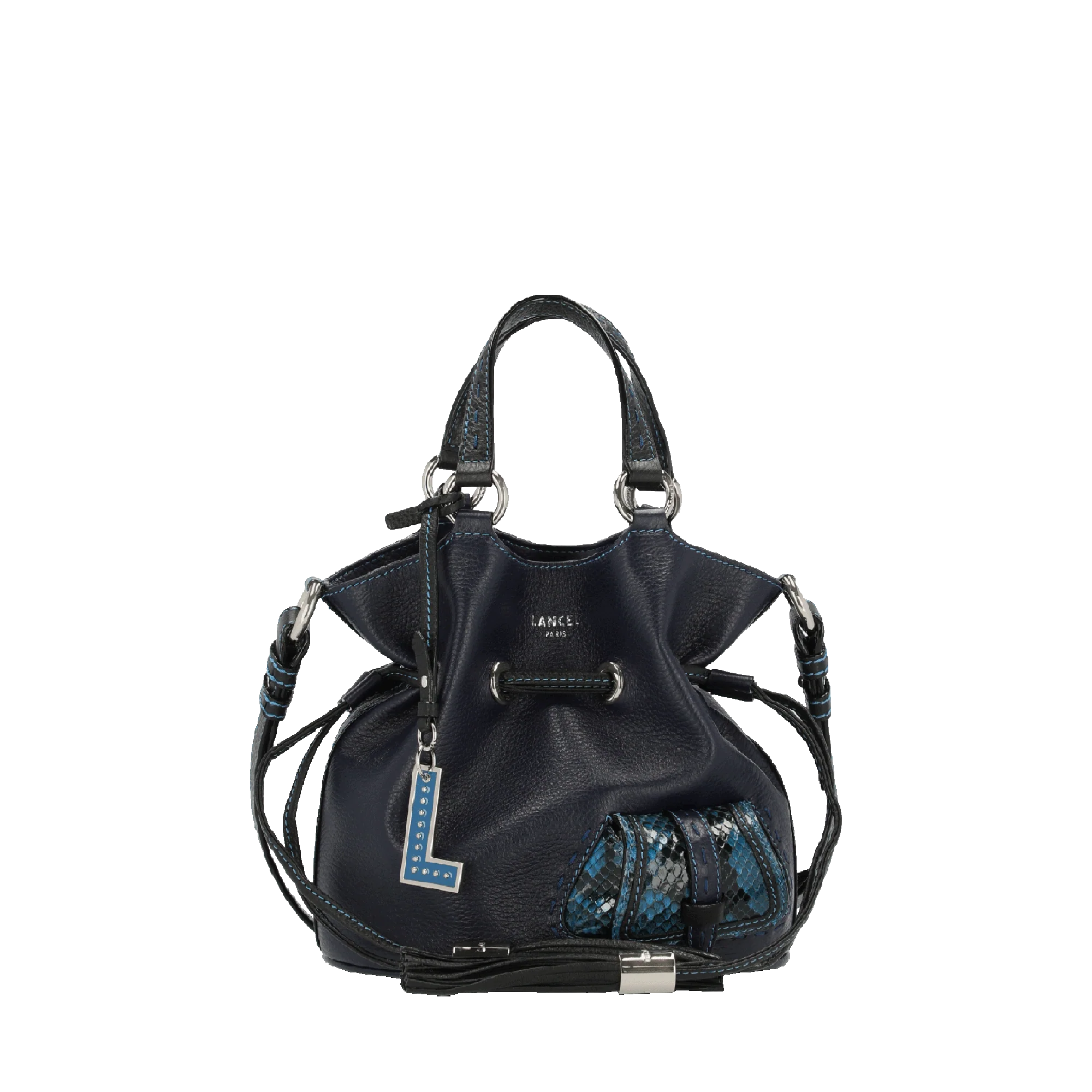 Sac seau Premier Flirt de Lancel-Multico Indigo