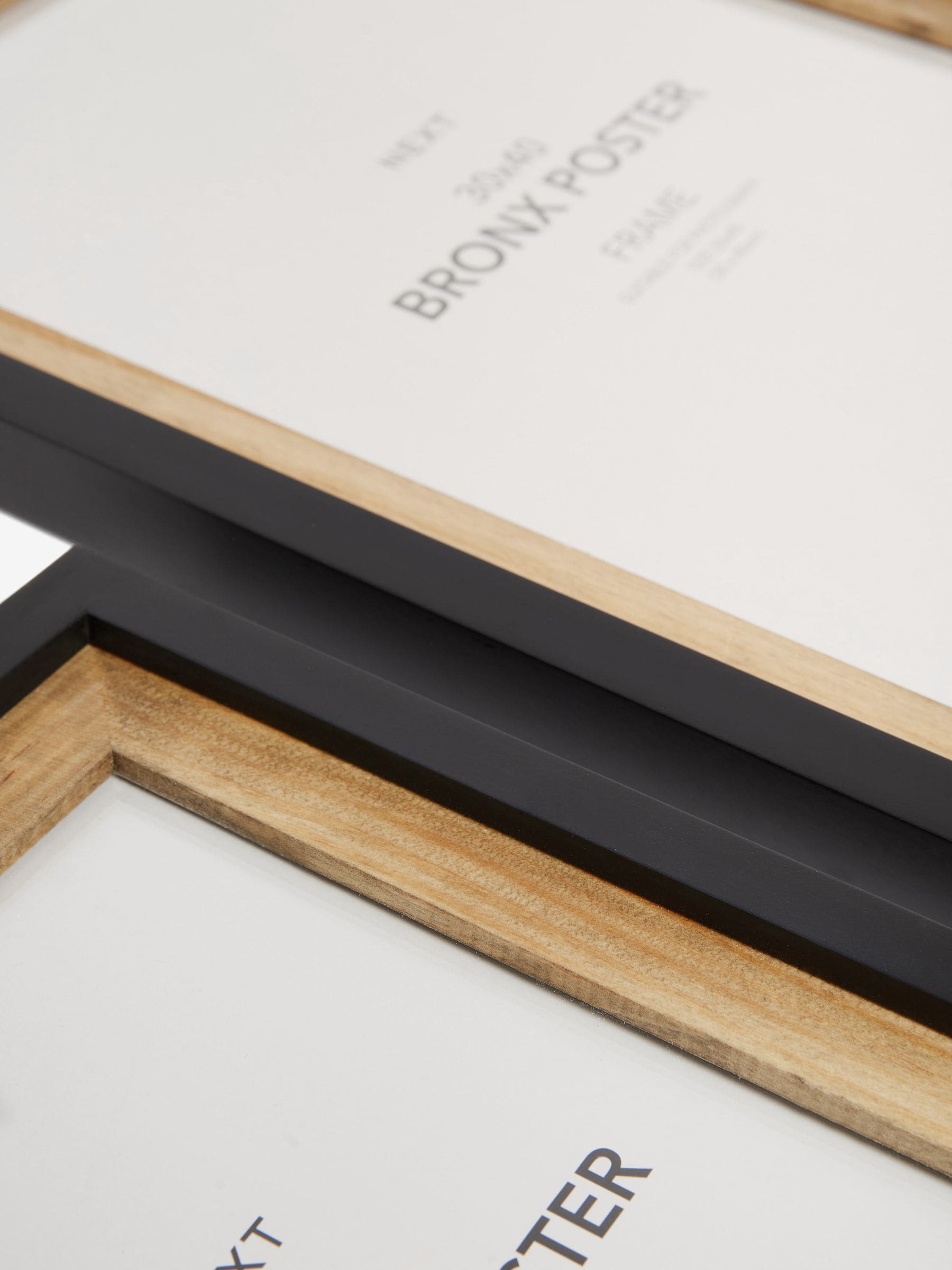 Grote fotolijst van Bronx-hout