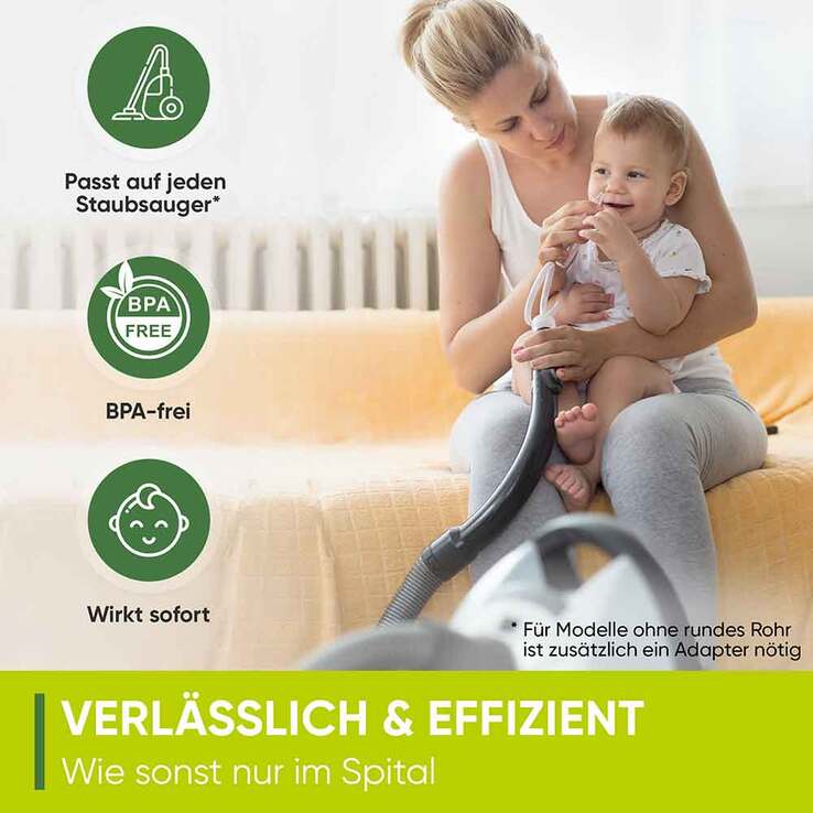 Airmeds Nasensauger für Staubsauger, 1 St