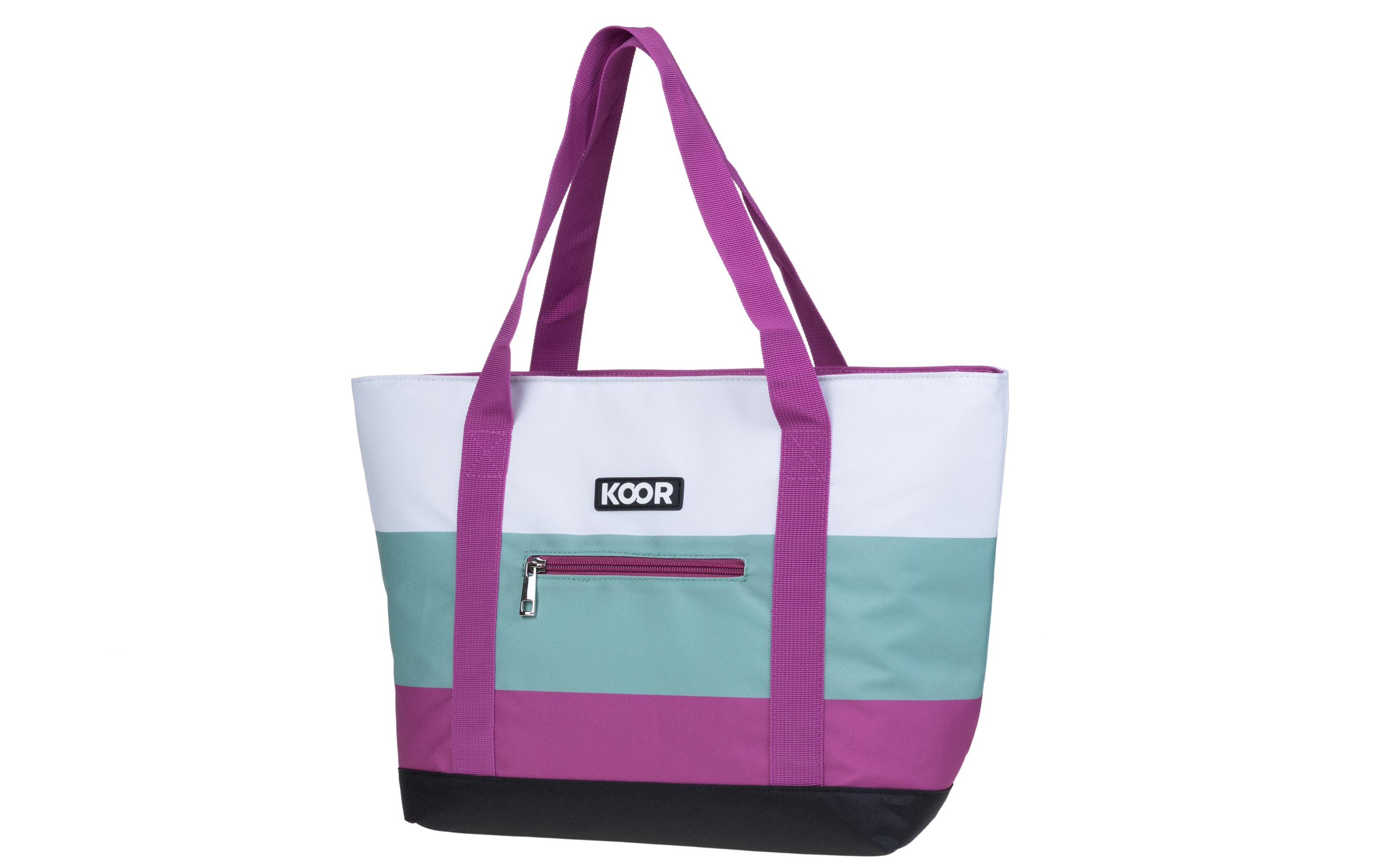 Kühltasche Shopper LidoKühltasche mit Kühlelement in trendigen Farben