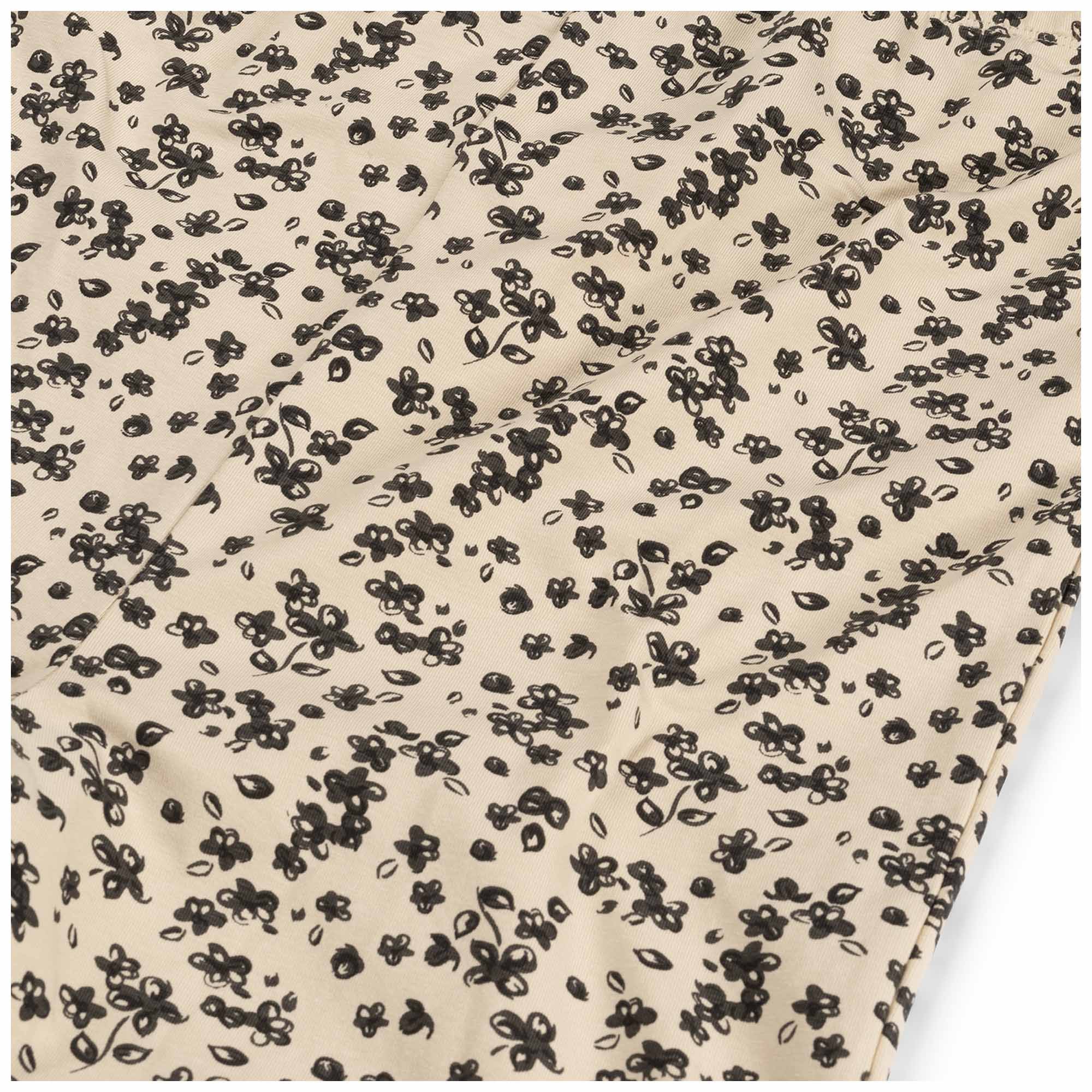 Prénatal zwangerschapsbroek lang bloemen beige