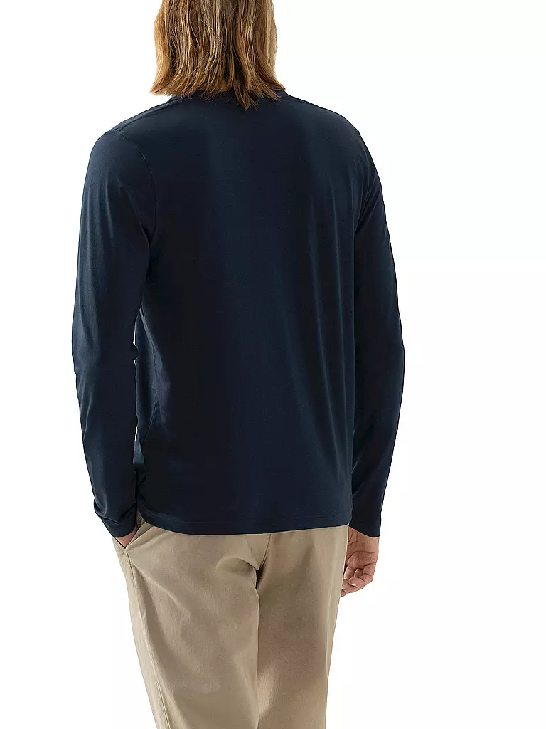 MEY Pyjamashirt blau