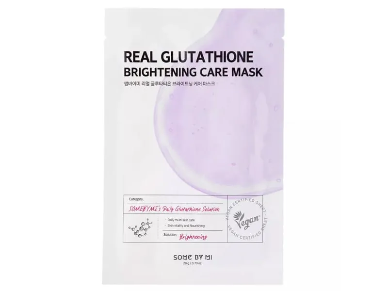 Some By Mi Real Glutathione Brightening Care Mask 20g
