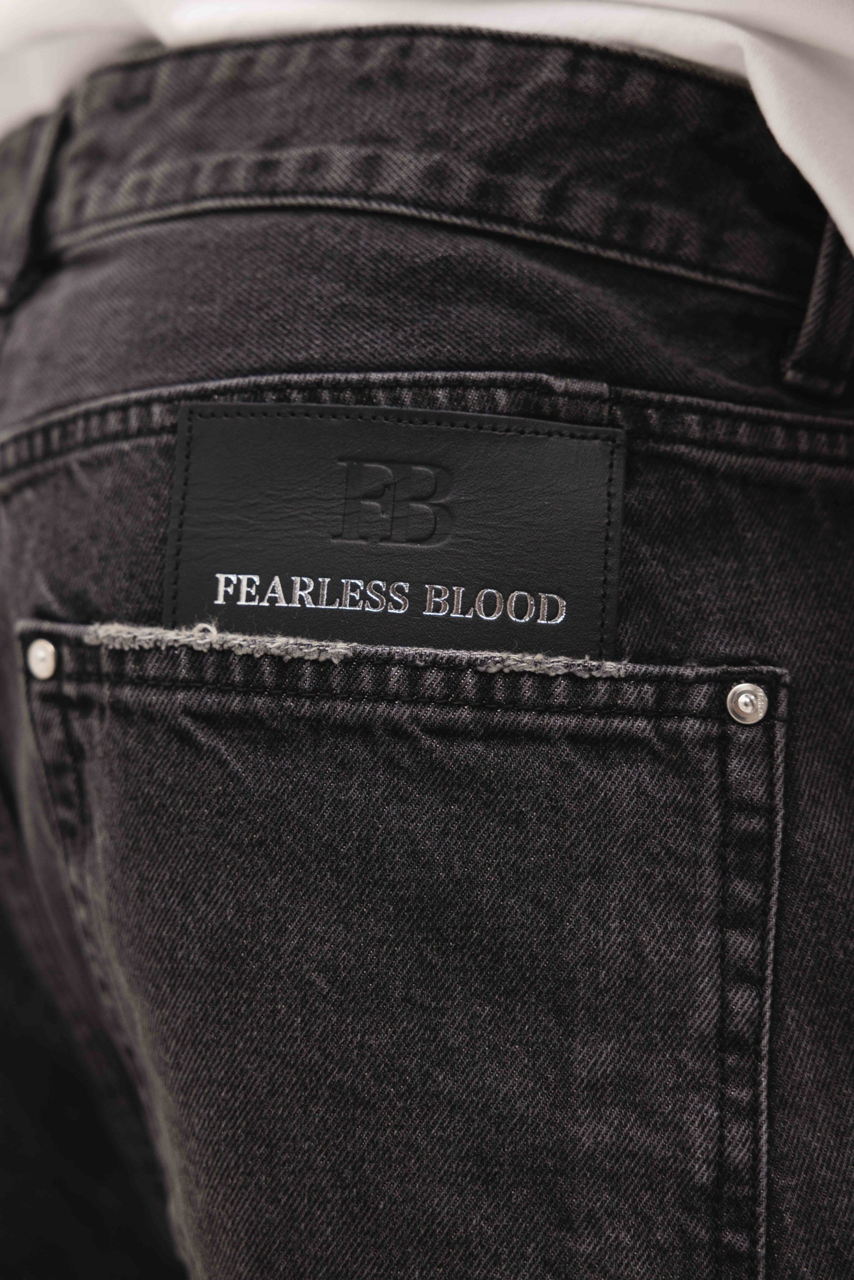 Fearless Blood Relaxed Cargo Broek Heren Zwart